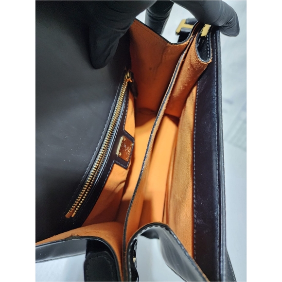 MCM Visetos Small Patricia Crossbody/Shoulder Bag Black - Picture 15 of 16